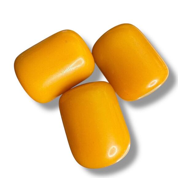 Vintage Bakelite Beads Lot of 3 pcs 24.8g - Picture 1 of 9